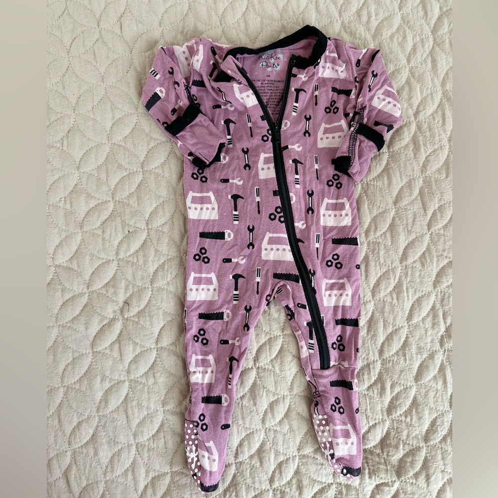 Kickee Pants zipper sleeper Newborn